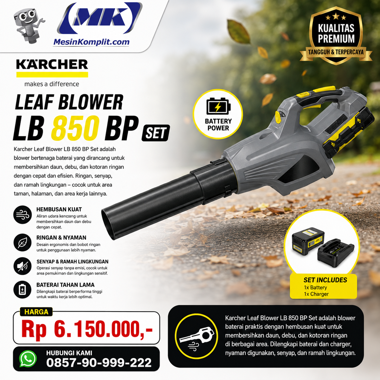Blower Cordless Peni...